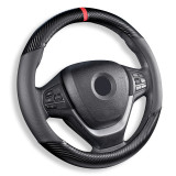Kalevel Steering Wheel Cover Leather Grip Steering Wheel Cover Universal Car Interior Accessories Aesthetic 15 Inch for Pickups