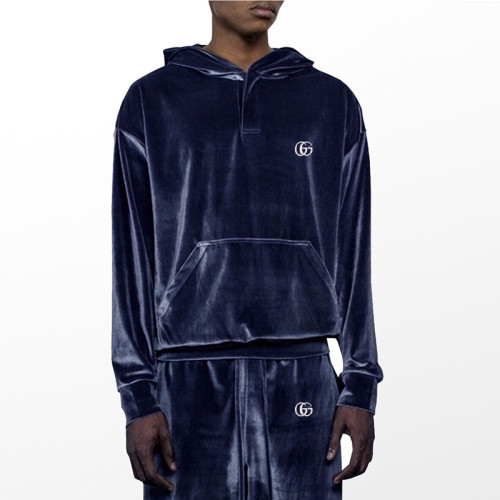 Us 95 71 Made In Italy Velvet Buttons Hoodies Men Women High Street Sweatshirt M Hanfei001 Com