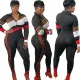 Print patched Casual Jump set
