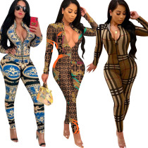 Women night club jump suit
