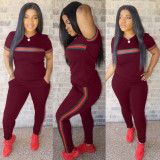 Women Short Sleeve Sport Sets