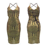 Women sequin dress