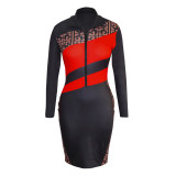 Women's stripe dress