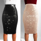 Women sexy sequins hip skirt