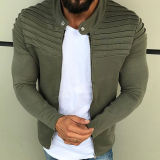 Men's fashion zipper Jacket