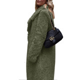 Women winter fur outcoat