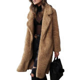 Women winter fur outcoat