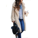 Women winter fur outcoat