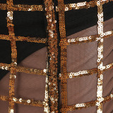 Women sequin dress set