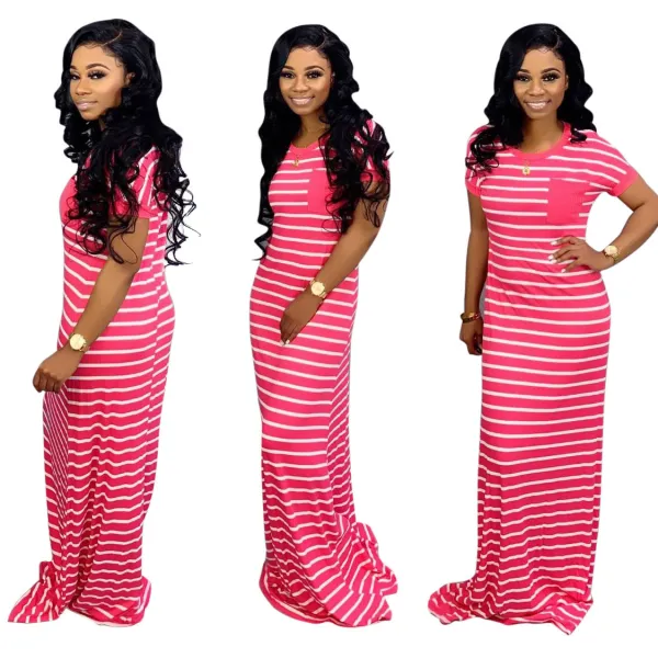 Women stripes dress