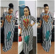 Long stripes dress