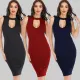 Women elastic dress