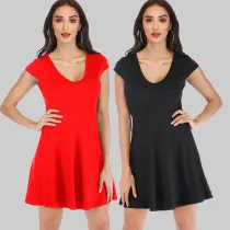 Women elastic dress