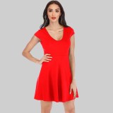 Women elastic dress