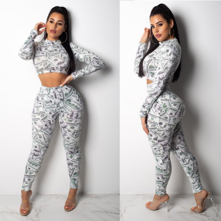 Women dollar bill hot set
