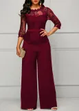 Women lace Jump suit