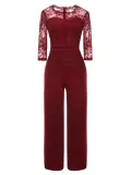 Women lace Jump suit