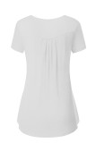 Women solid color T-shirt