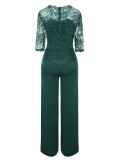 Women lace Jump suit