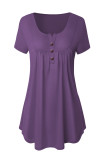 Women solid color T-shirt