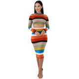 Women strip dress