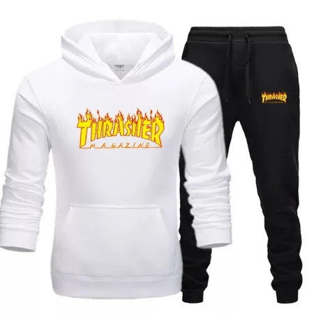 Men's Hot THRESHER sweatshirt set