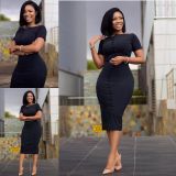 Women one piece office elegant dress ATR013