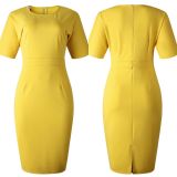 Women one piece office elegant dress ATR014