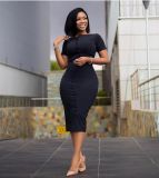 Women one piece office elegant dress ATR013