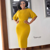 Women one piece office elegant dress ATR014