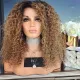 Hot-selling  curly wigs brown wigs for girls