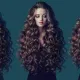 Hot Long Brown Curly Wigs for Girls