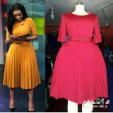 Women one piece office elegant dress ATR028