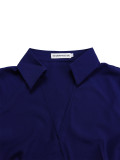 New women's solid color dress ATR472