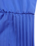 New fashion sexy chain hanging neck high waist sexy backless wide leg compression rompers   ML3281