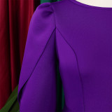 New foreign trade women's dress, elegant and fashionable evening party gown, large  ATR413