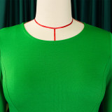 New fashionable and temperament pleated hip-wrapped plus-size export dress pencil skirt  ATR387
