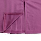 Women's summer new short sleeved V-neck waist cinched solid color OL Tongle pencil skirt dress  ATR504