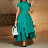 Women's summer fashion high-waisted banquet full-skirted elegant evening dress  ATR514