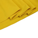 Women's spring and summer new fashion temperament with plus size long skirt foreign trade dress  ML3171
