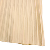 Foreign trade new female sexy V-neck solid color pleated jumpsuit  ML3302