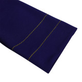 Large size women's short-sleeve collar fashion party full skirt dress seven-sleeve dress  ML3222