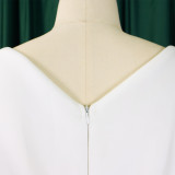 Sexy V-neck ruffled beading party dress socialite temperament banquet dress  ATR516