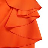 Sexy V-neck ruffled beading party dress socialite temperament banquet dress  ATR516
