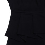 New style women's dress, pure color, pencil skirt, dress  ATR501
