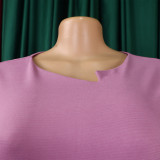New style women's dress, pure color, pencil skirt, dress  ATR501