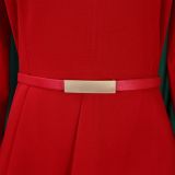 New style women's dress, pure color, pencil skirt, dress  ATR501