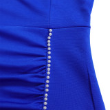 Foreign trade new style temperament high-waisted pencil skirt dress with sequins ATR564