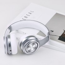 Rose Gold Headphones Wireless Bluetooth 4.0 Headphone Built-in Mic Soft Earmuffs Noise Cancelling Headset Stereo Sound For Phone