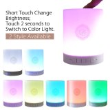 Portable Gift Home Bluetooth Speaker MP3 USB LED Lamp FM Radio Small Remote Control Wireless Quran Adjustable Colorful